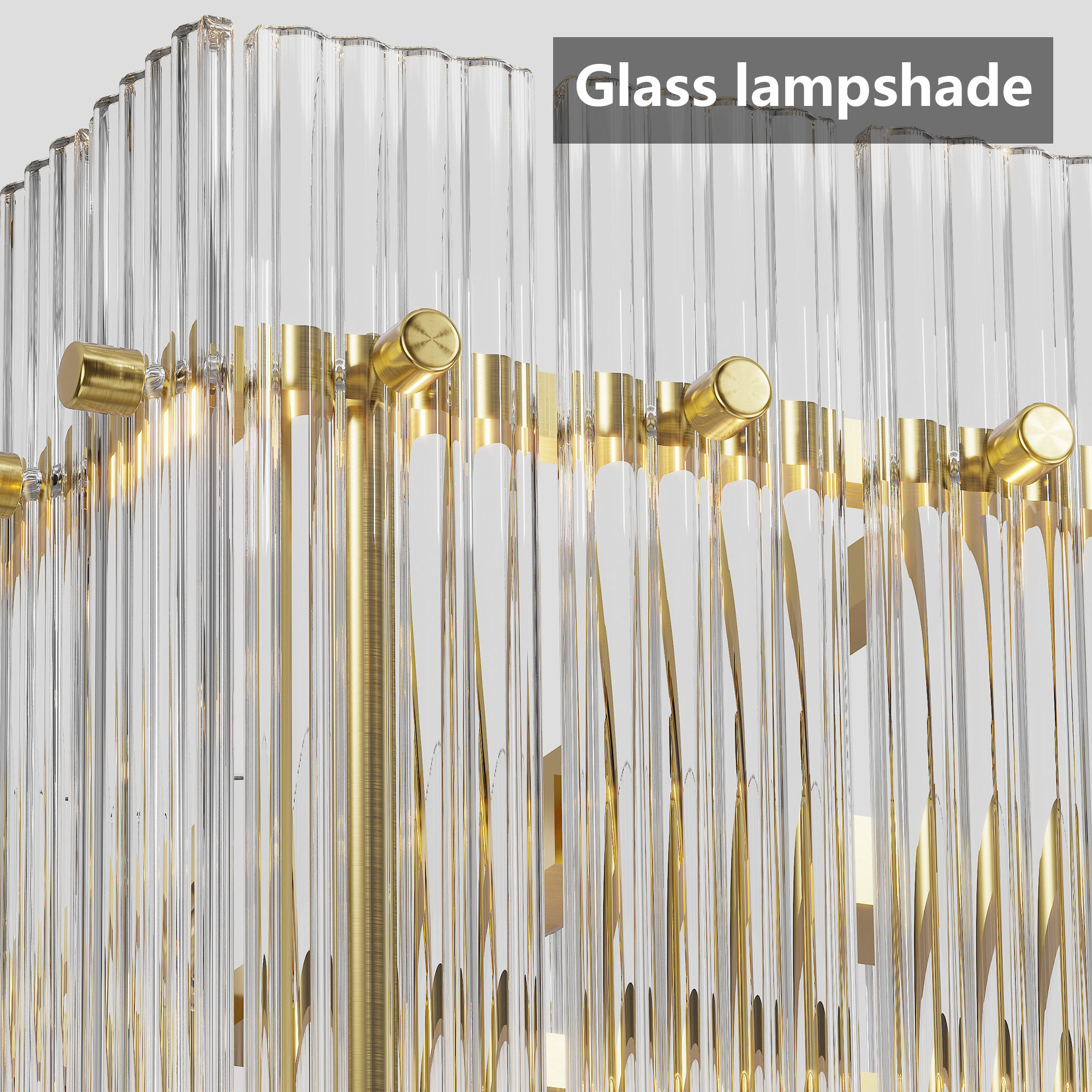 Luxury Modern Gold Linear Crystal Pendant Light for Kitchen Island - Image 7