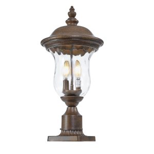 Outdoor Pier Lantern black exterior post light