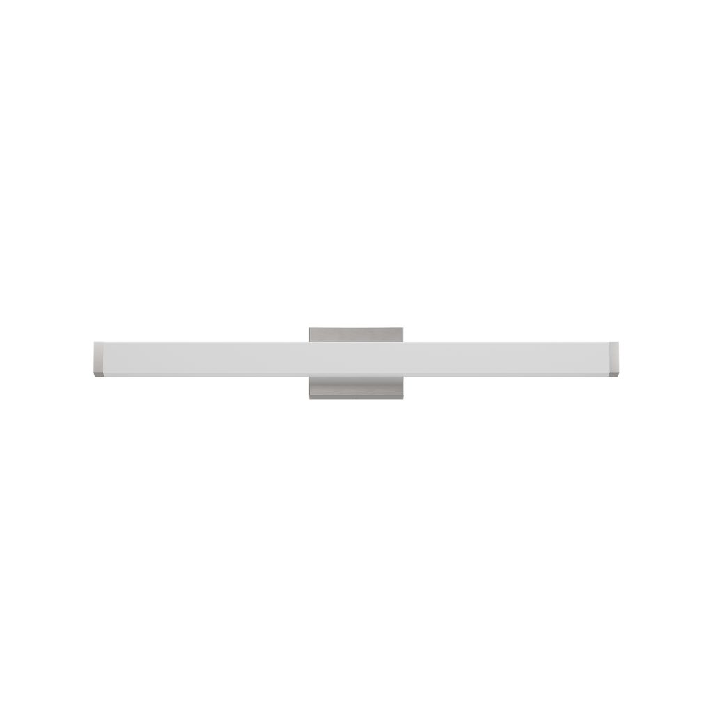 40-inch modern black LED bathroom vanity light