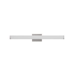 40-inch modern black LED bathroom vanity light