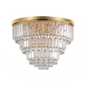 Crystal ceiling light for bedroom and living room