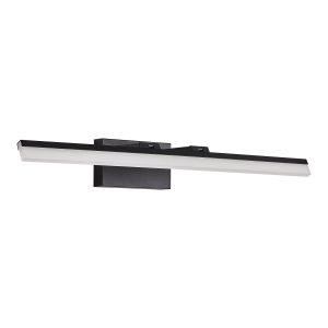 40-inch modern black LED bathroom vanity light