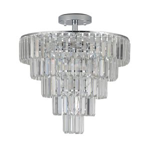 Modern crystal chandelier ceiling light for living room dining room