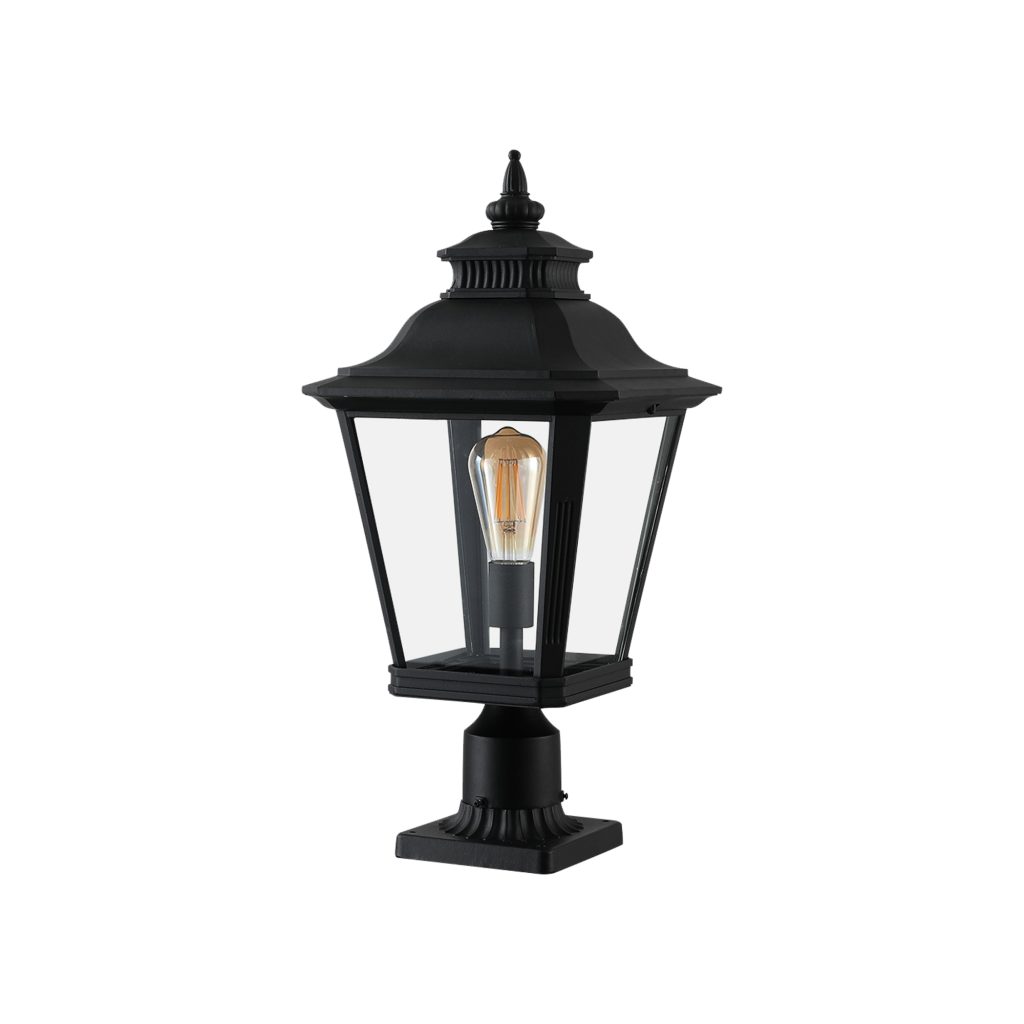 Modern black outdoor wall light exterior sconce