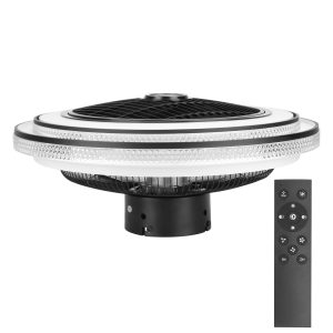 LED Ceiling Fan with Light – Smart Dimmable Flush Mount Fan