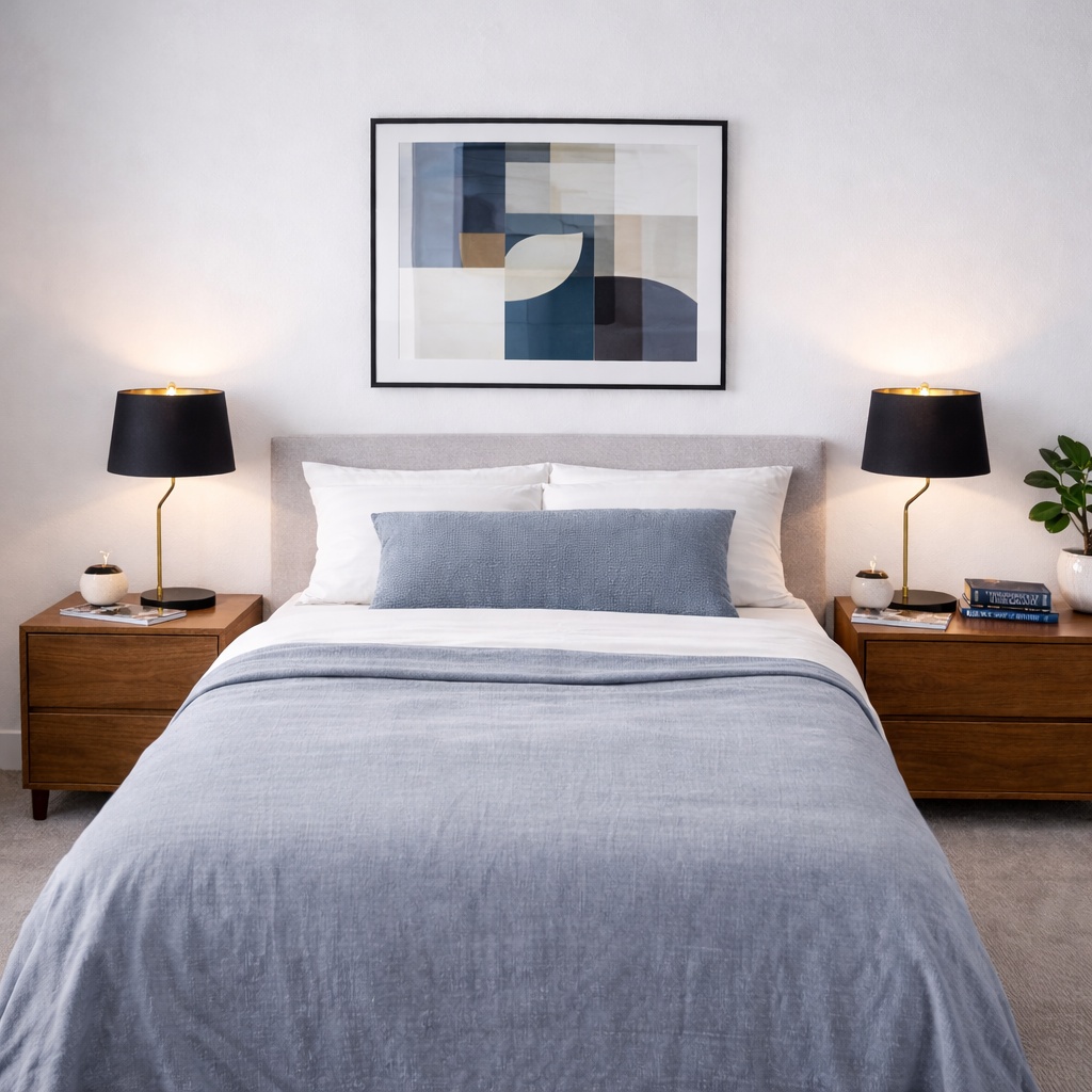 Modern Desk Lamp – Small Bedside Table Lamp - Image 4